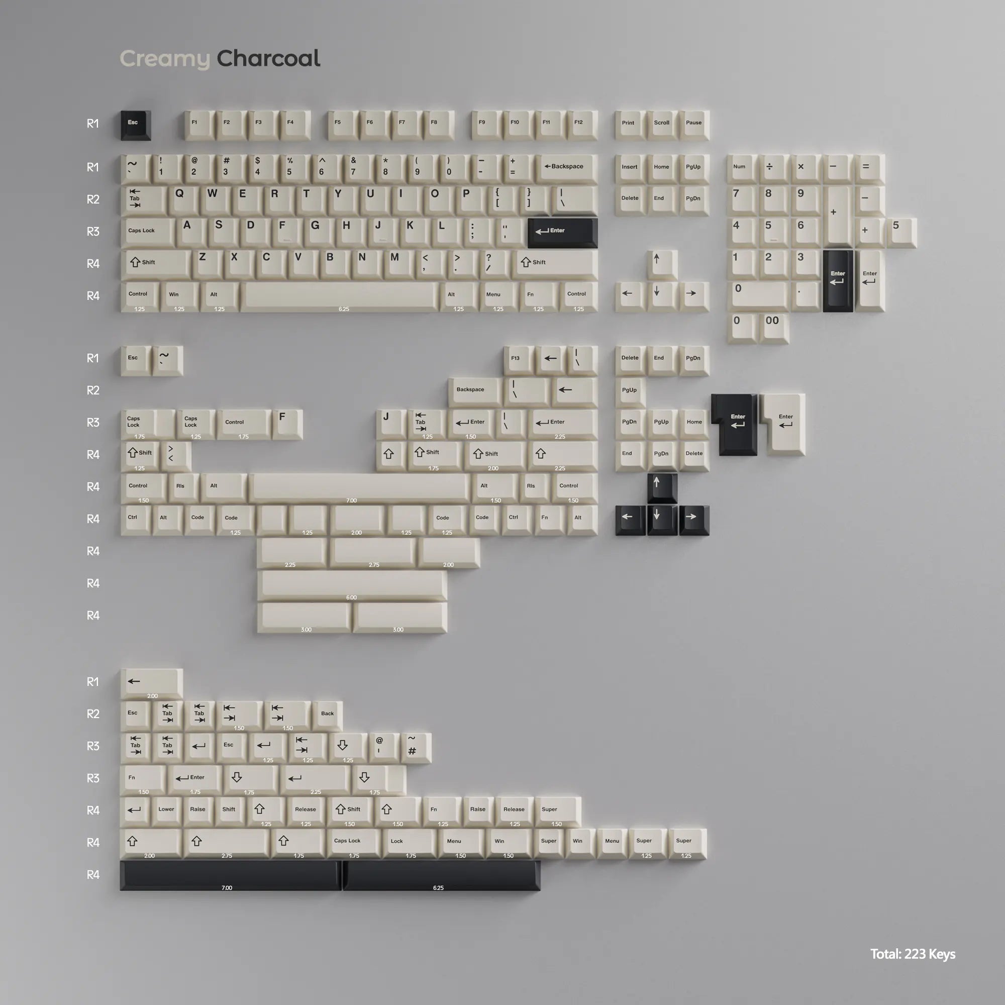 WS PBT Keycaps