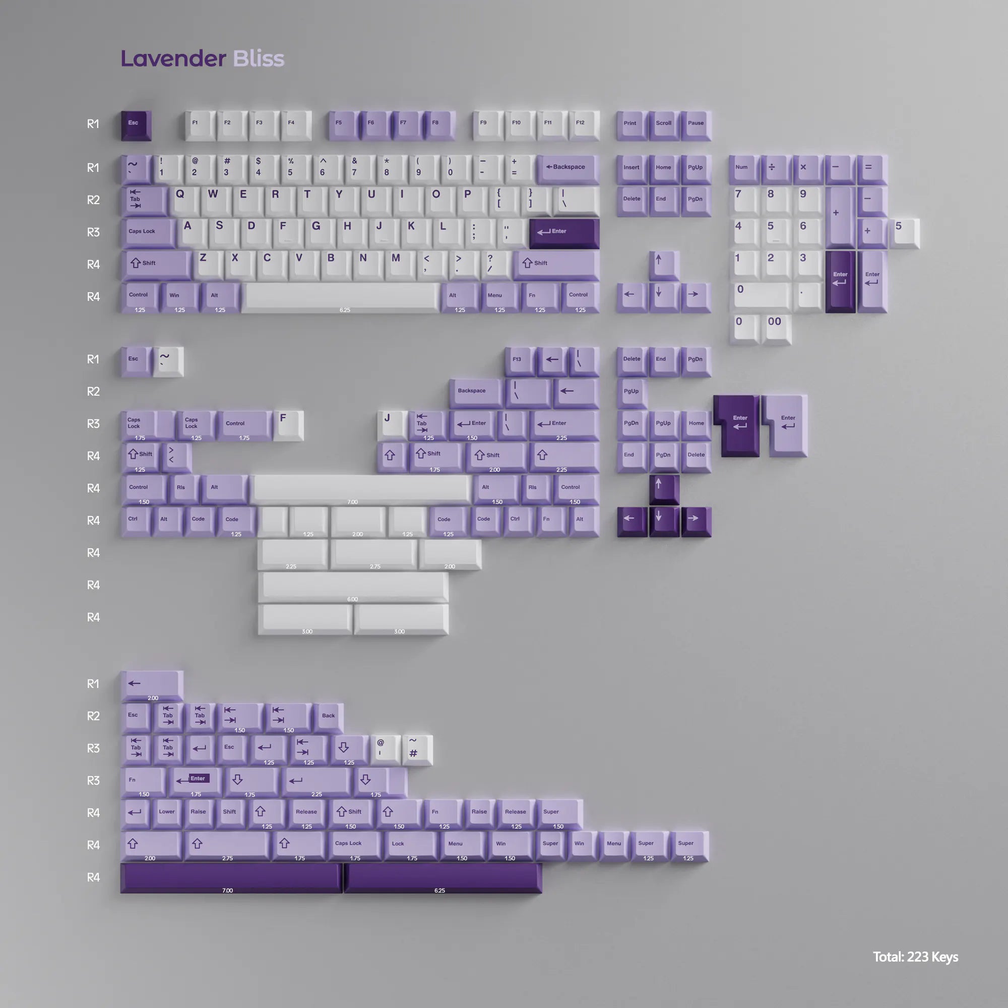 WS PBT Keycaps