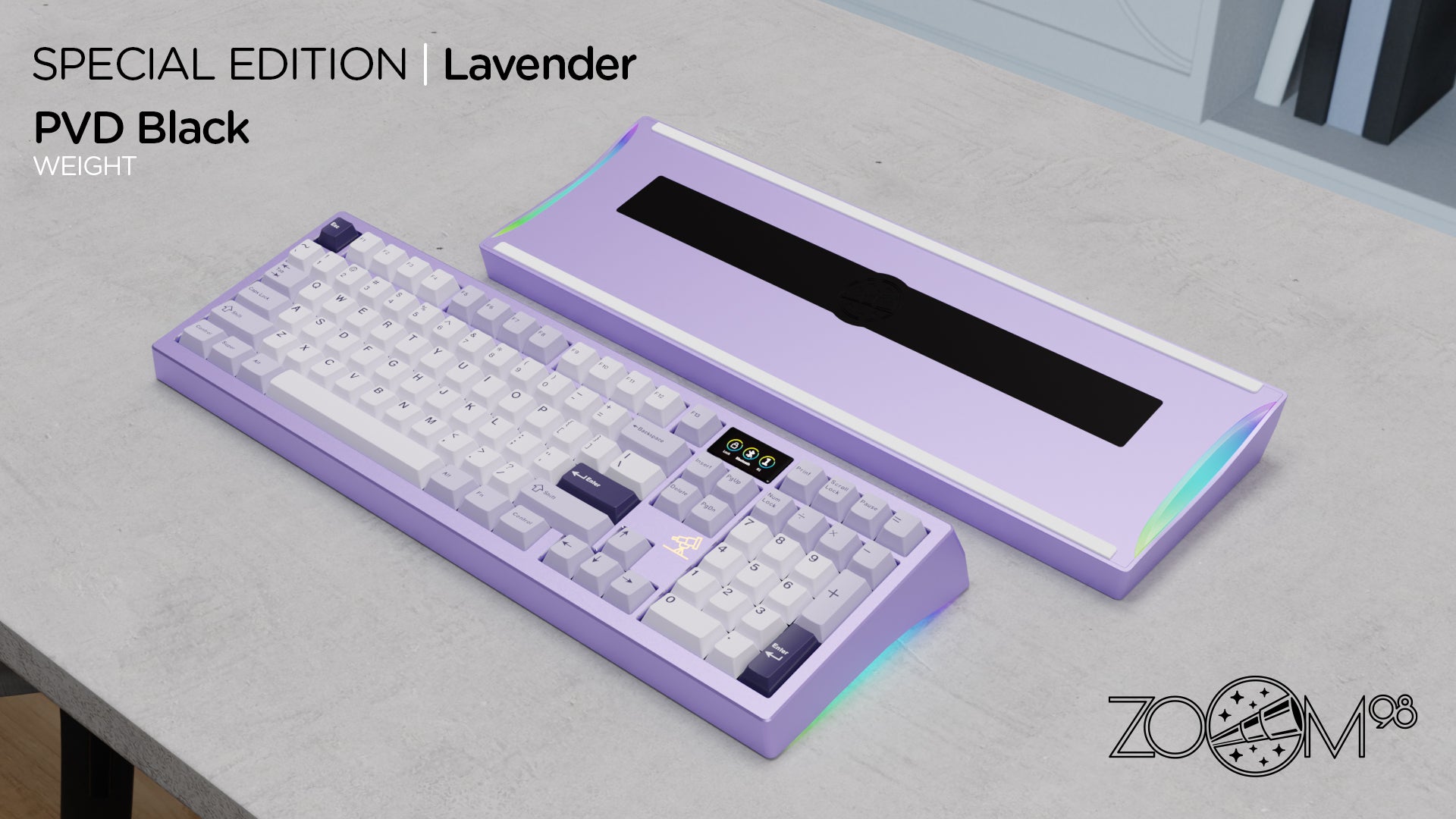 Zoom98 SE Anodized Lavender