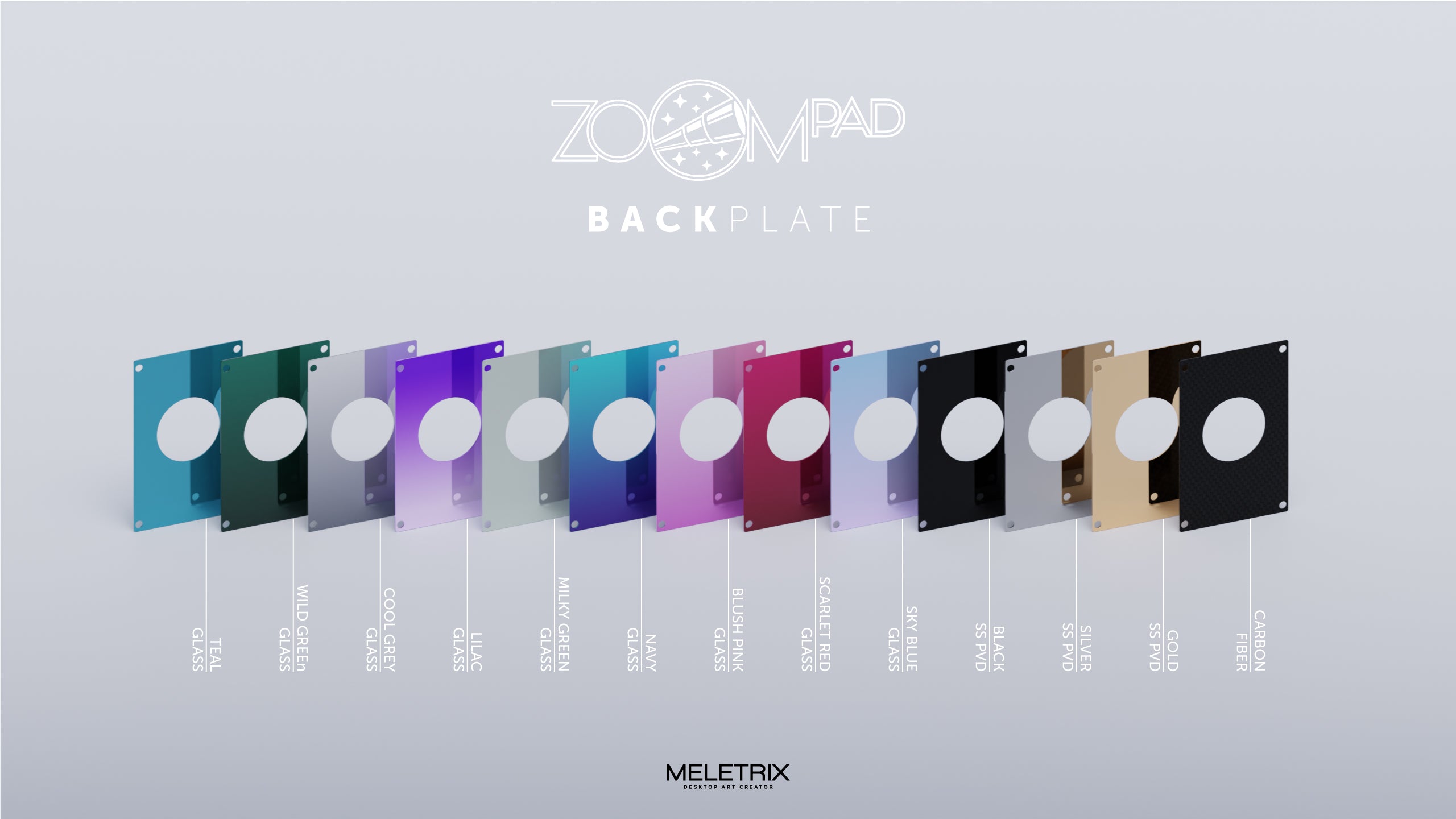 ZoomPad - 추가 백 플레이트 키트