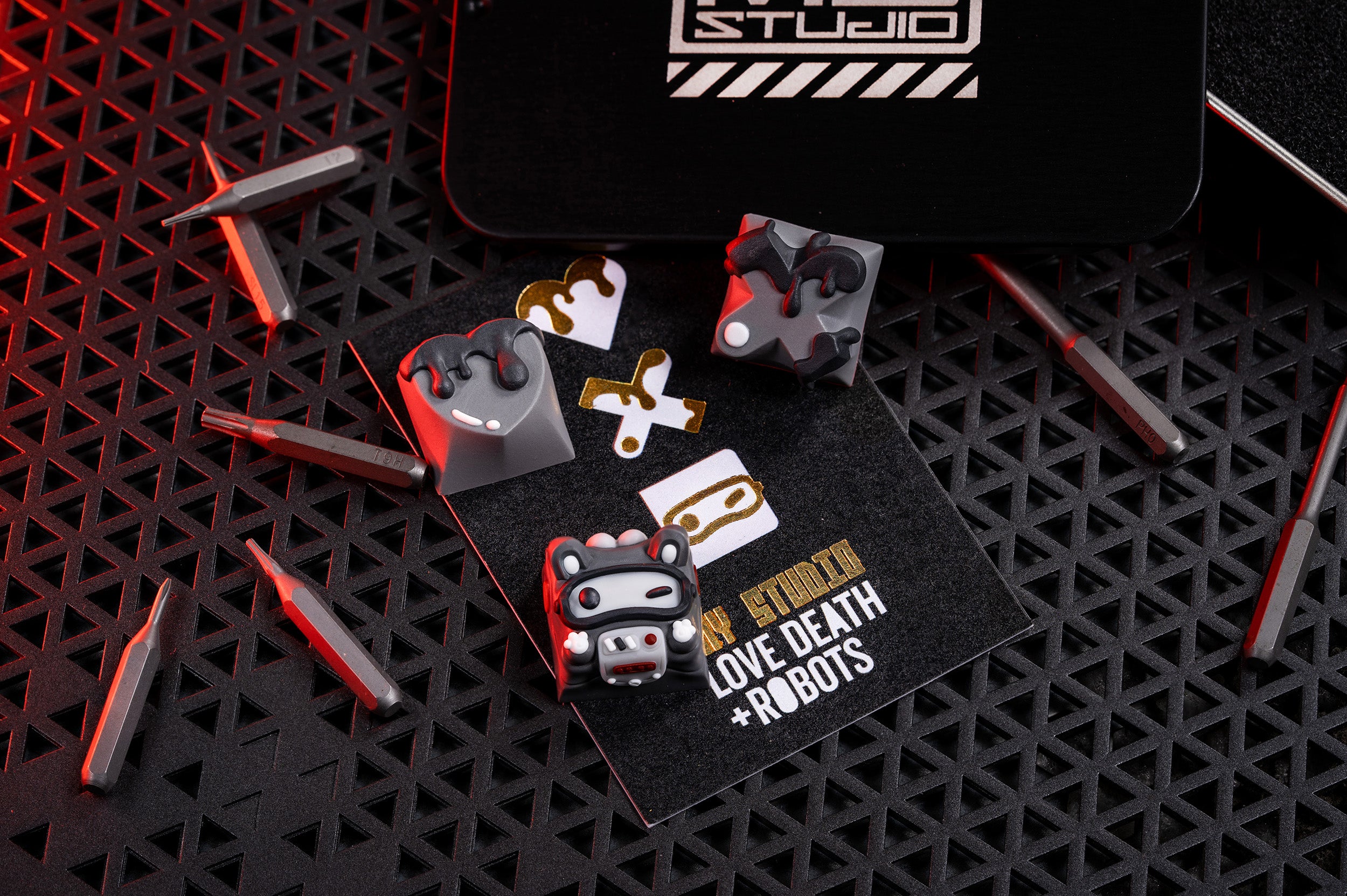 [In-Stock] My Studio Love Death +Robots Keycaps