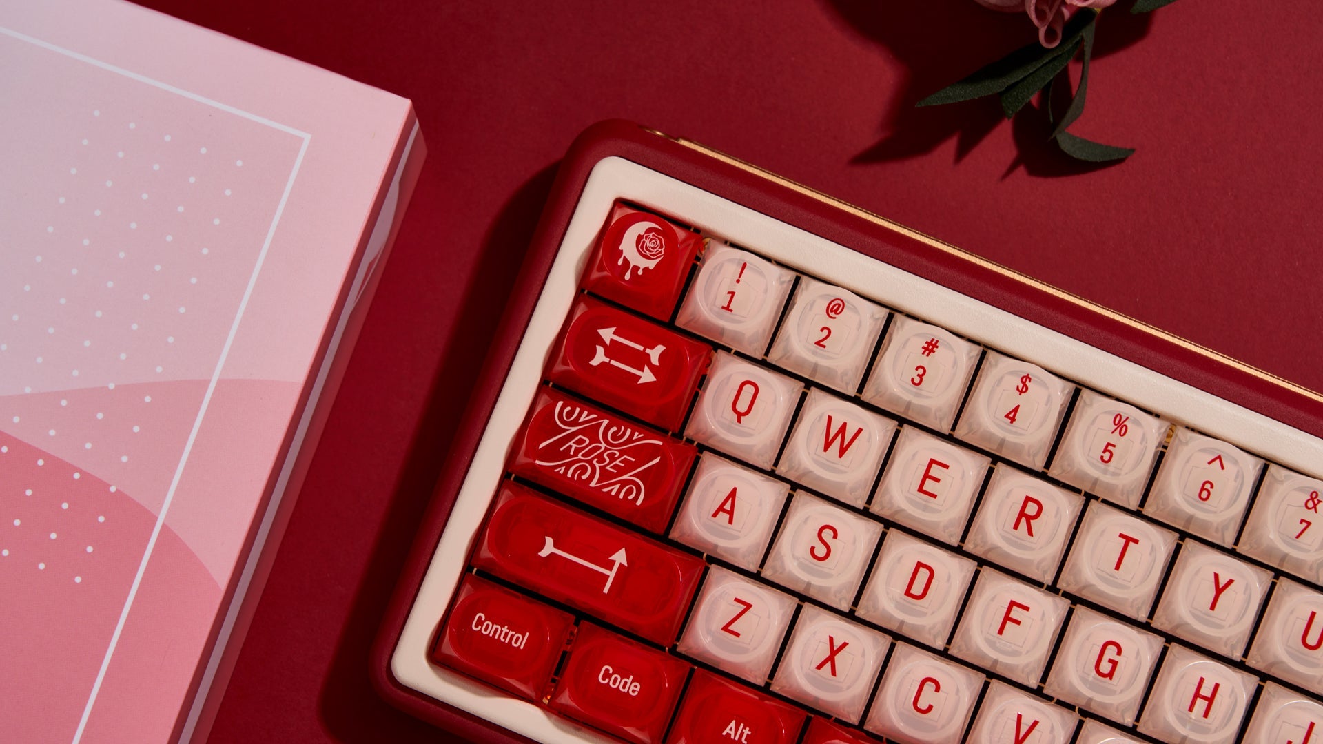 Wild Rose Keycaps-DDA