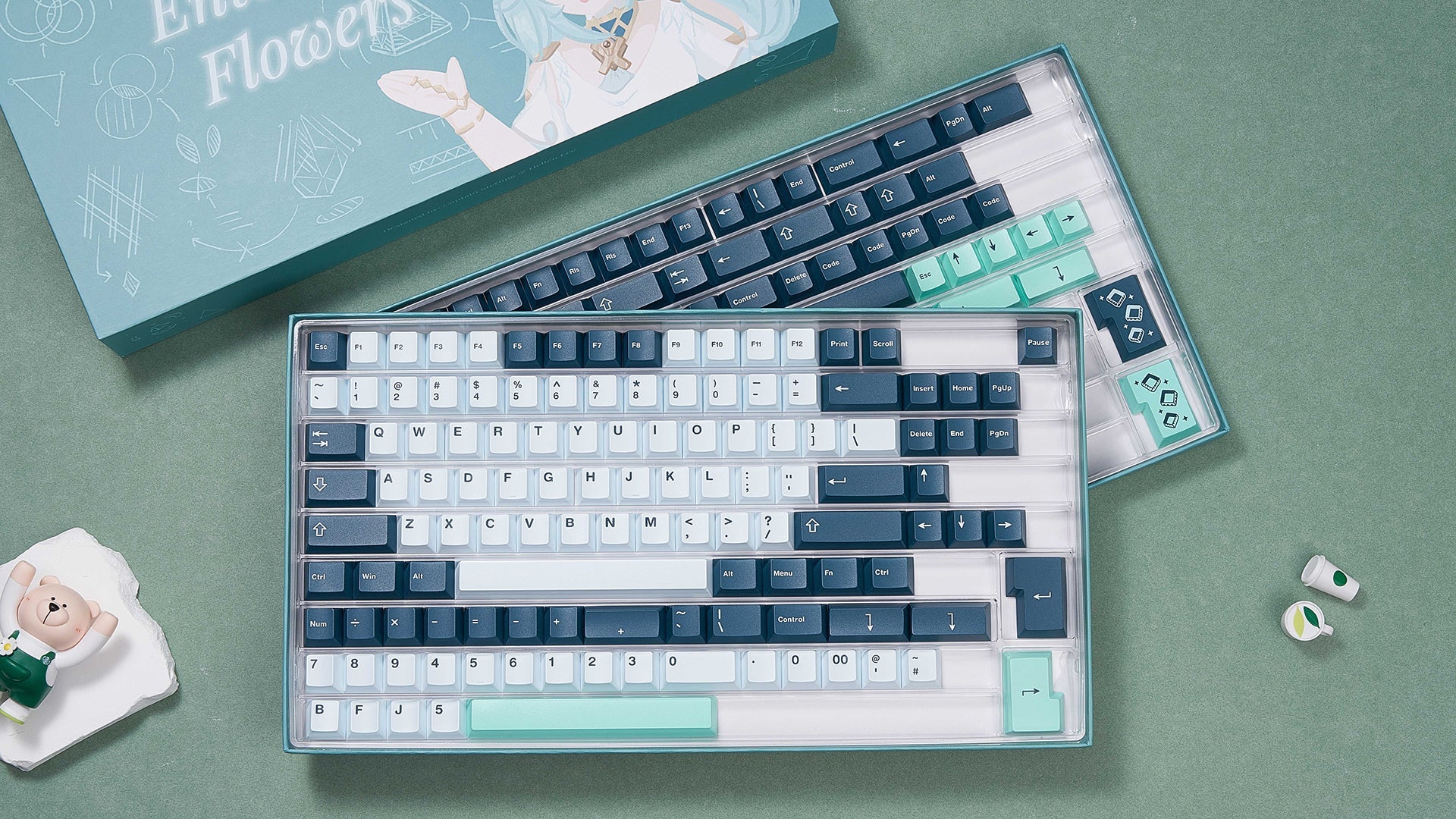 キーボード WS Entwined Flowers Keycap Set WS Entwined Flowers Keycap Set