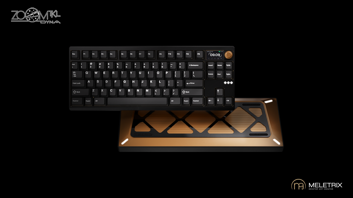Pre-Order] ZOOM TKL DYNA Anodized Black