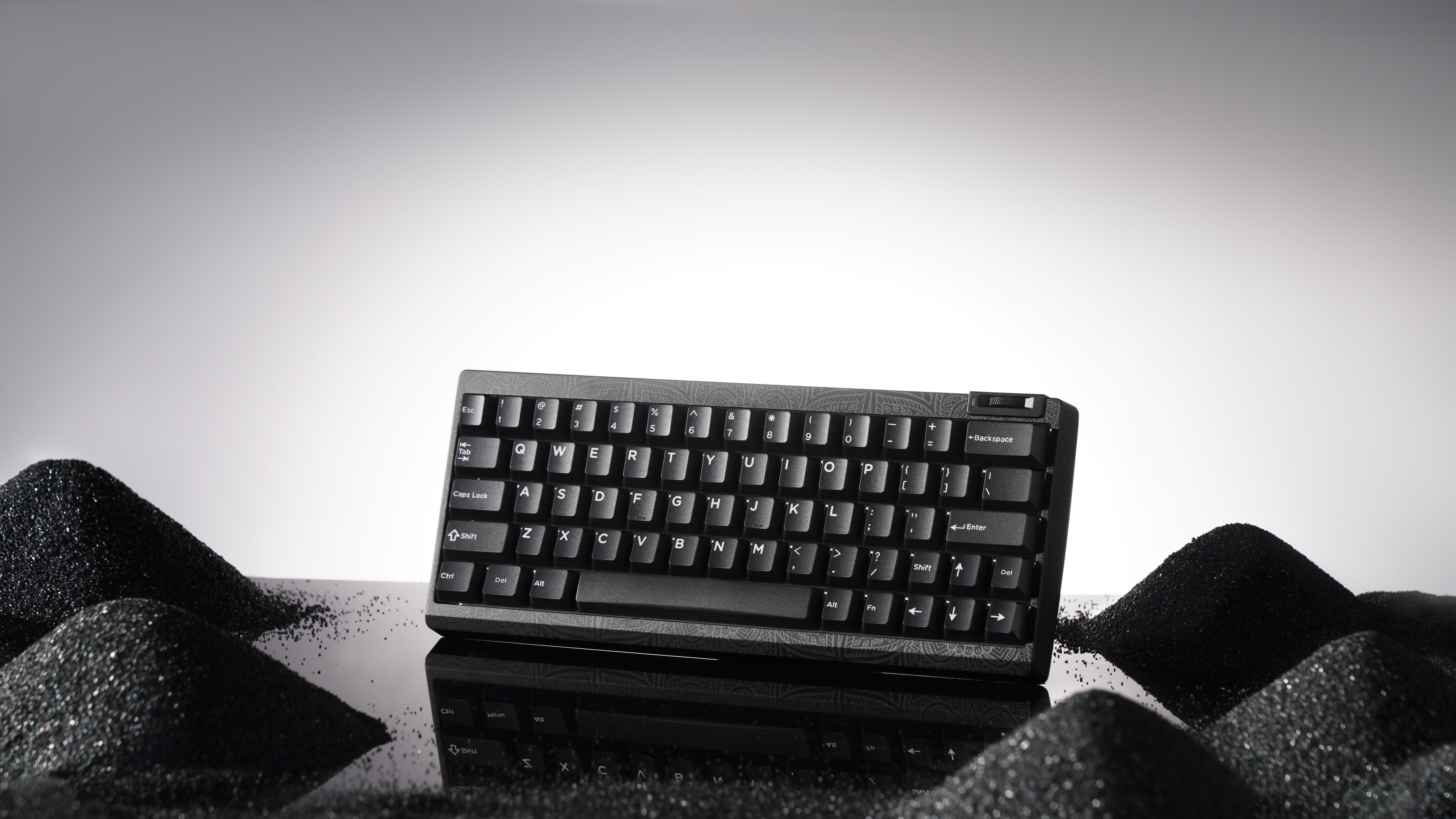 キーボード Meletrix Zoom64 Case Midnight Ink Glow In Stock]Zoom64 Midnight Ink Glow
