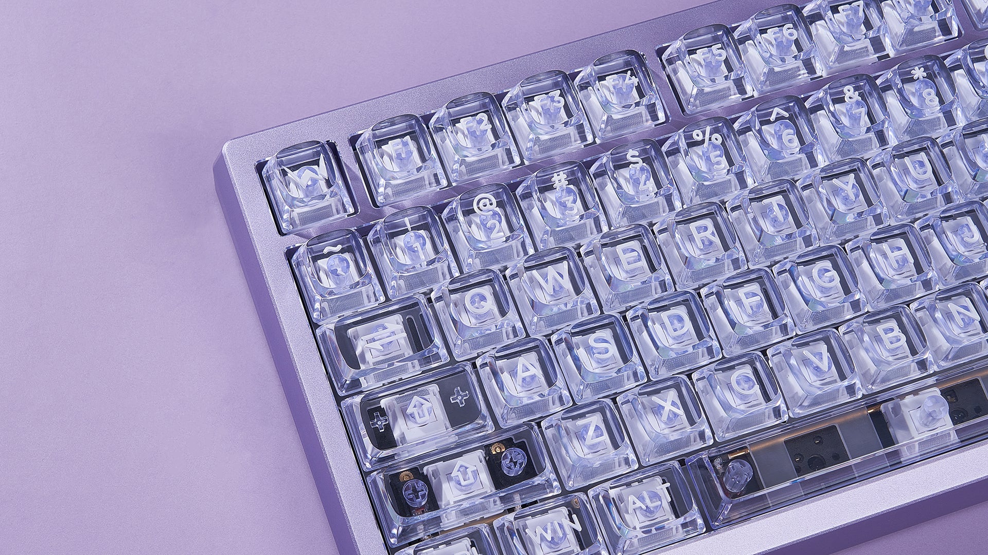 キーボード WS Amber Keycaps Blossom Lilac WS Amber Keycaps Blossom Lilac - メルカリ