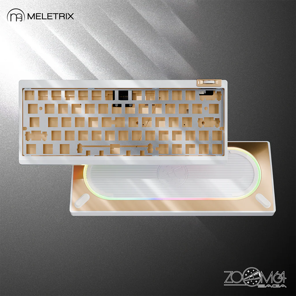 Zoom64 Case Kit (Moonstone White) + Flux60 HE Bundle