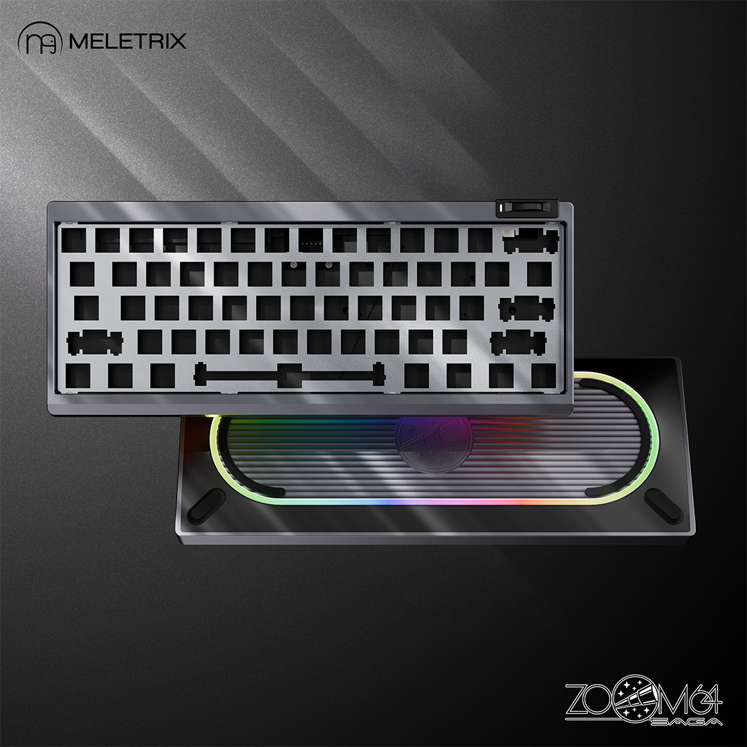 Zoom64 Case Kit (Titanium Gray) + Flux60 HE Bundle