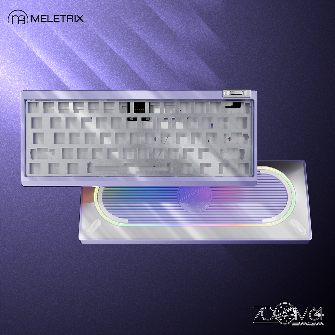 [Bundle]Zoom64 Case Kit-Lilac Veil+WS PBT Keycaps