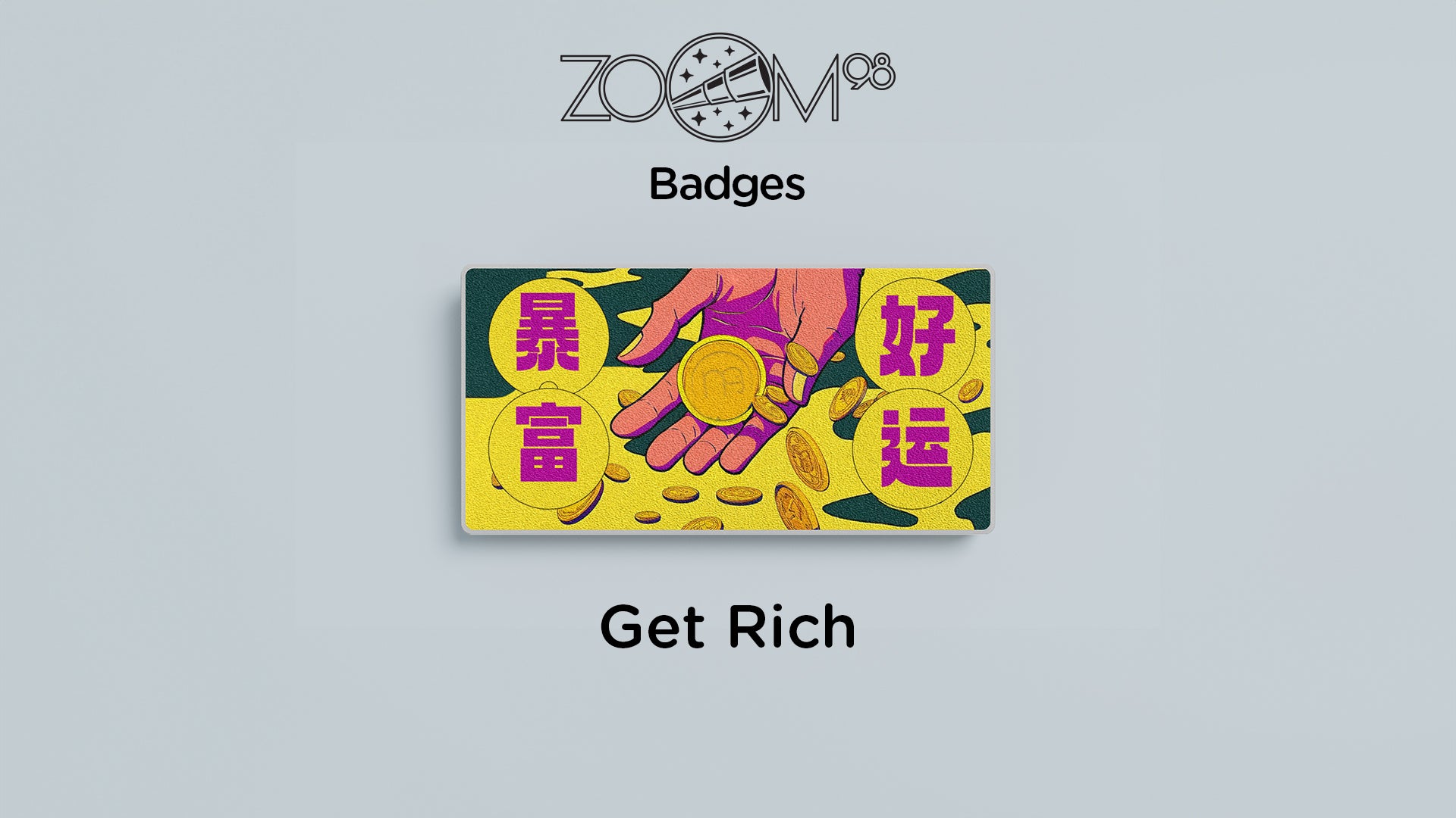 Zoom75/98/75 TIGA Extra Badges