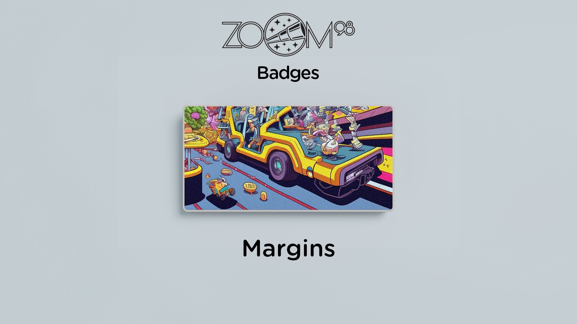 Zoom75/98/75 TIGA Extra Badges