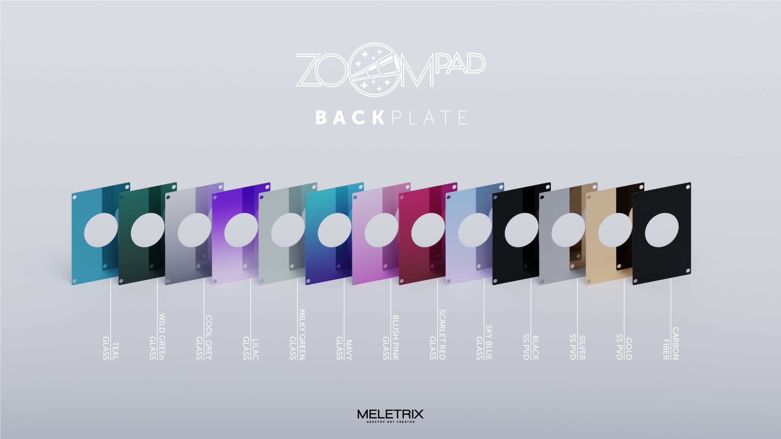 ZoomPad - Extra Back Plate Kit