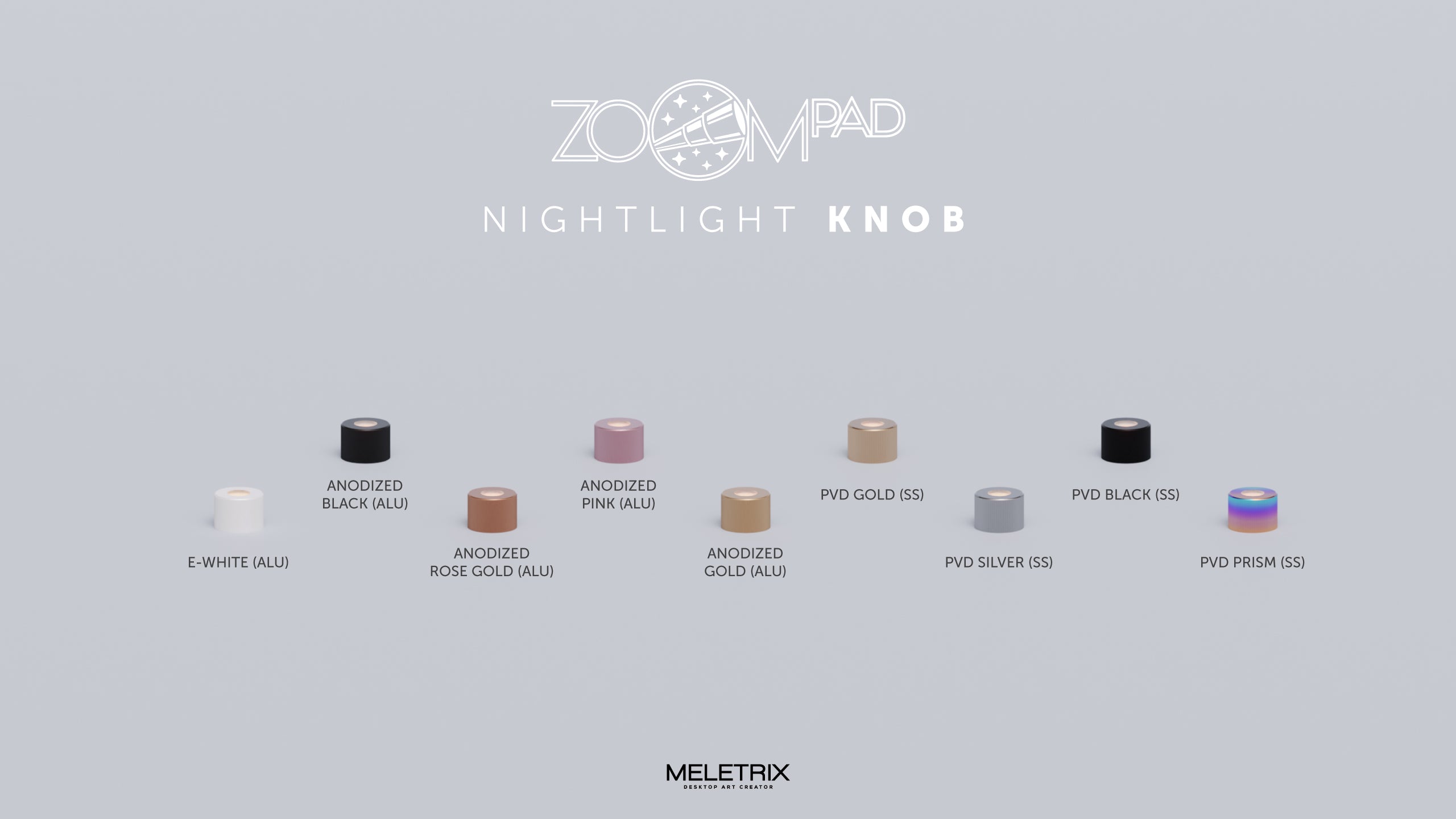 ZoomPad Extra Nightlight Knobs