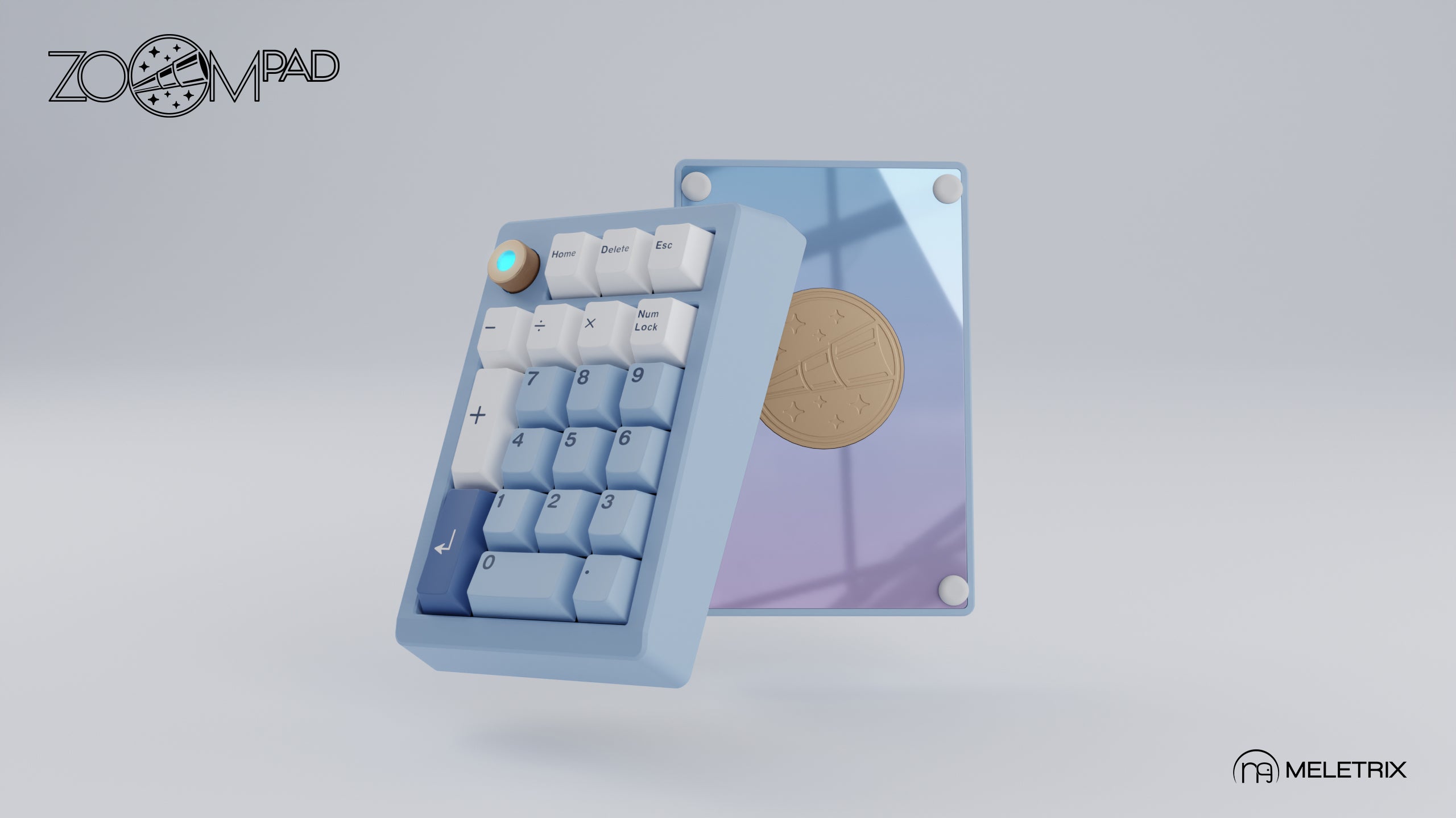 ZoomPad Essential Edition 사우스포 - 스카이 블루