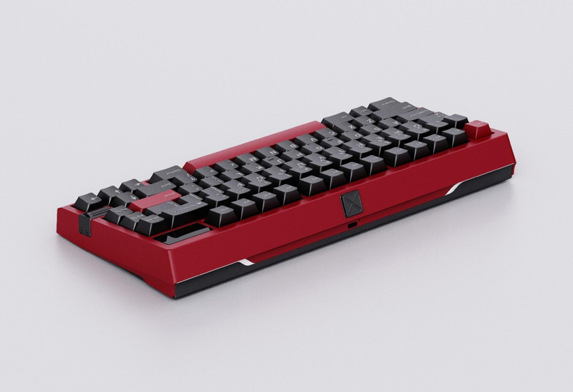 Meletrix Zoom75 Tiga Black-Pink 自作キーボード Meletrix Zoom75 Tiga Black-Pink 自作キーボード - メルカリ