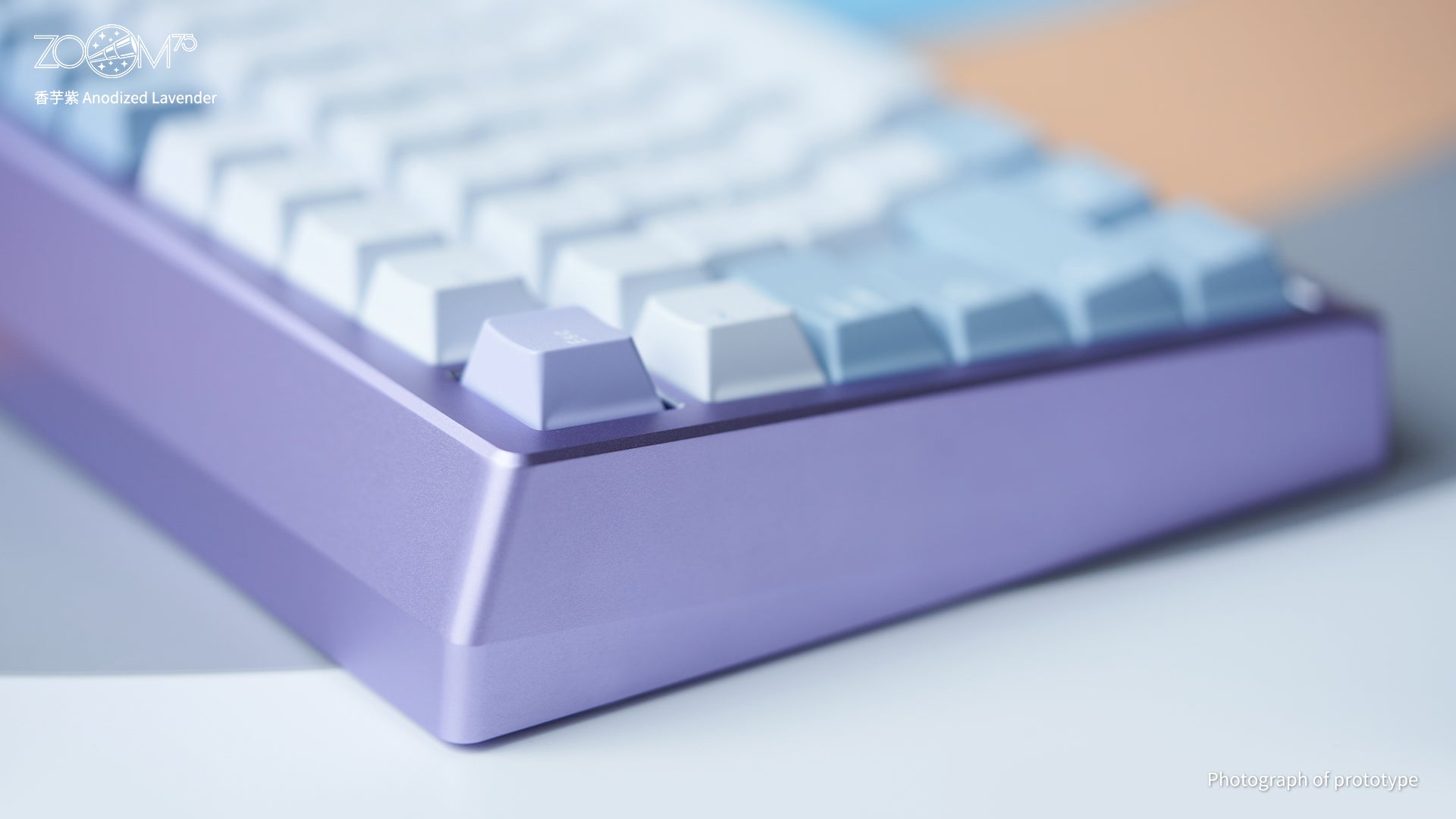 【新発売】 Zoom75 Special Edition - Anodized Lavender キーボード