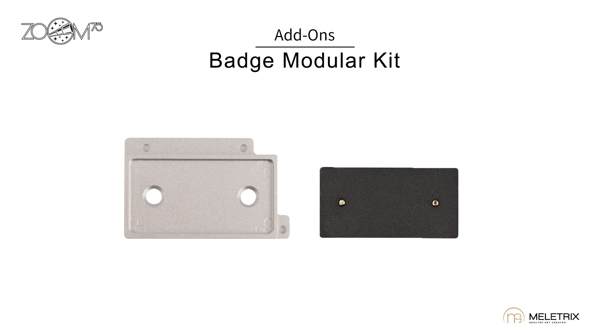 Zoom75 - Badges Modular