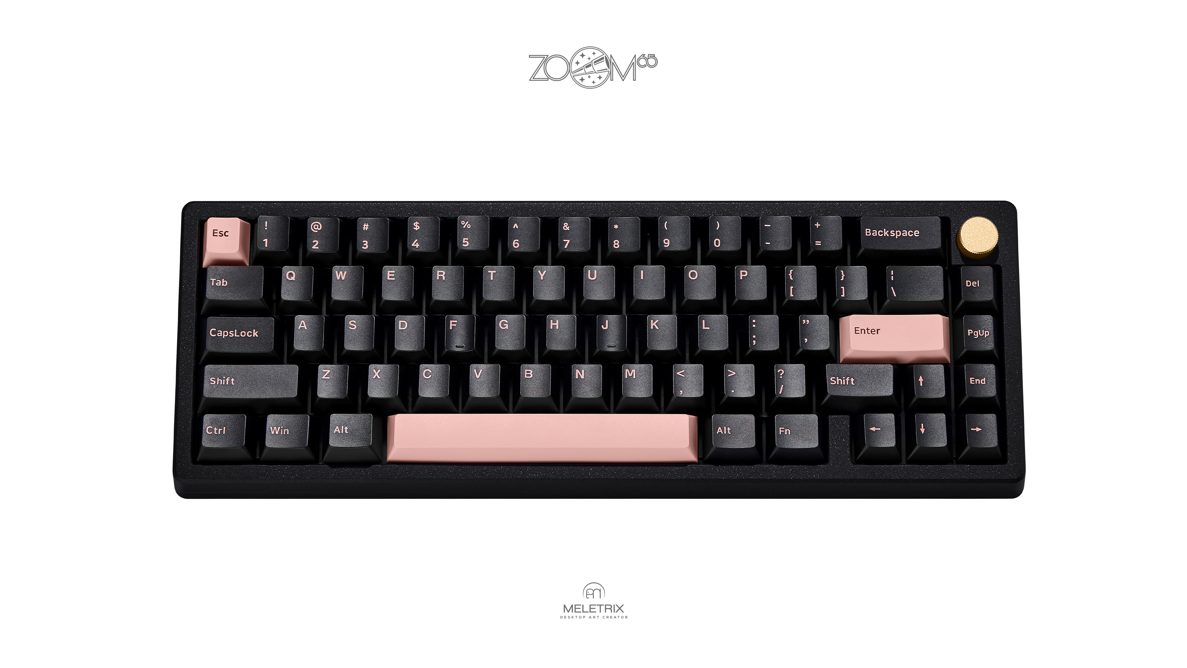 キーボード Meletrix Zoom65 Olivia Dark Zoom65 Olivia Dark